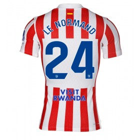 Atletico Madrid Robin Le Normand #24 Hemmakläder 2025-26 Kortärmad